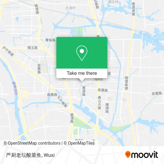 严厨老坛酸菜鱼 map