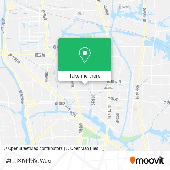 惠山区图书馆 map