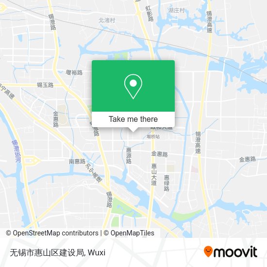 无锡市惠山区建设局 map