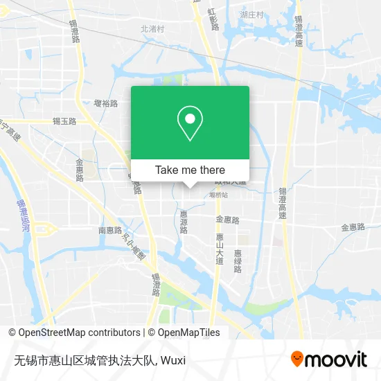 无锡市惠山区城管执法大队 map