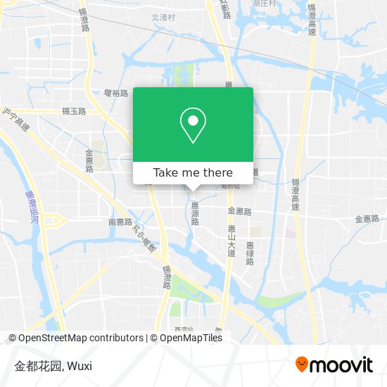 金都花园 map