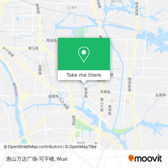 惠山万达广场-写字楼 map