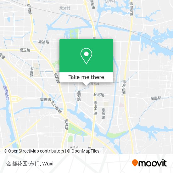 金都花园-东门 map