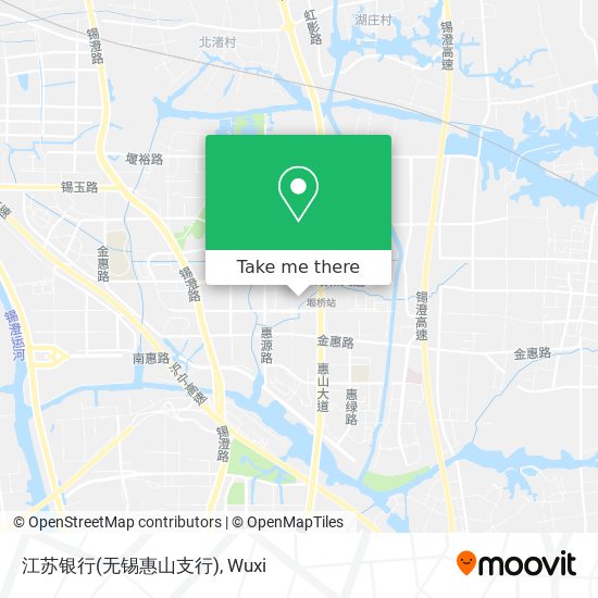 江苏银行(无锡惠山支行) map