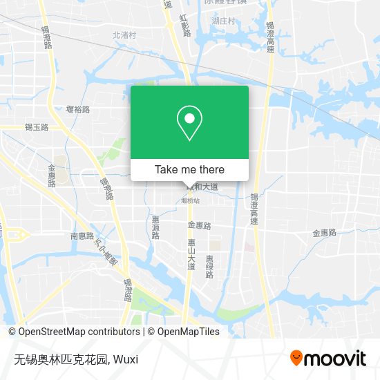 无锡奥林匹克花园 map