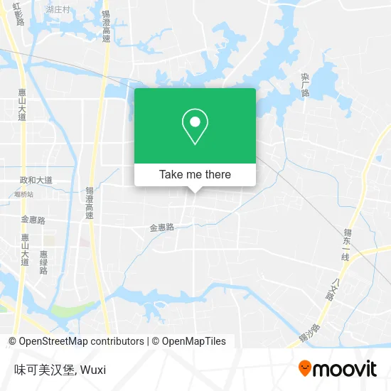 味可美汉堡 map