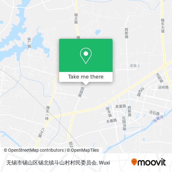 无锡市锡山区锡北镇斗山村村民委员会 map