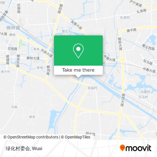 绿化村委会 map