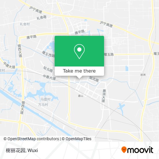 榭丽花园 map