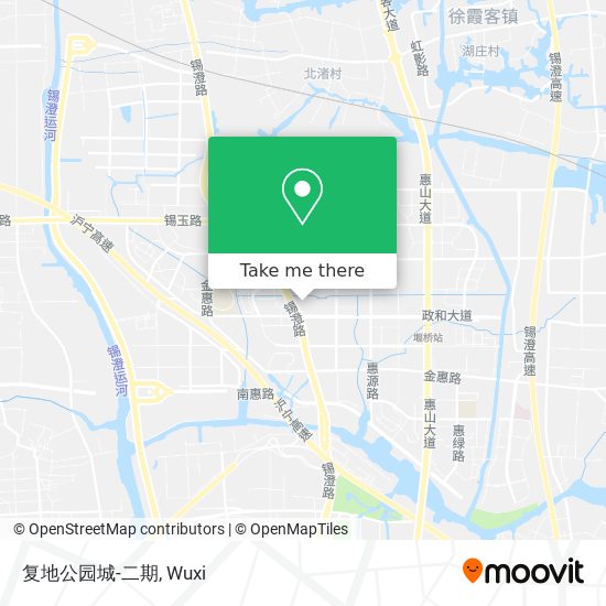 复地公园城-二期 map