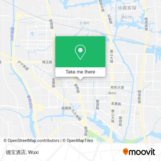 德宝酒店 map