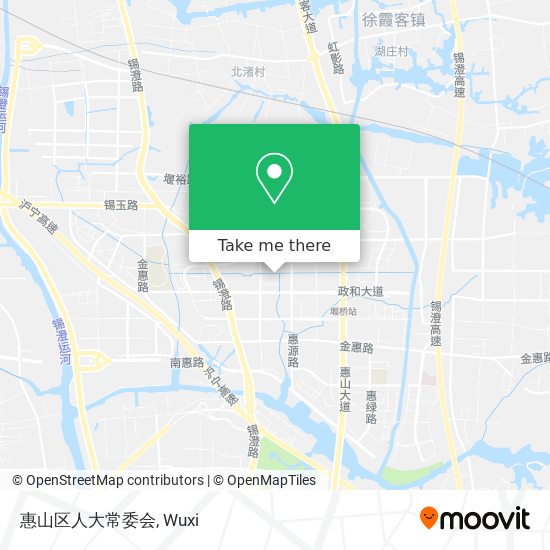 惠山区人大常委会 map