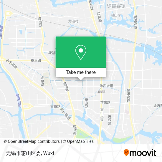 无锡市惠山区委 map