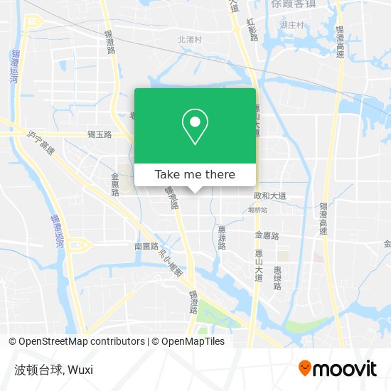 波顿台球 map