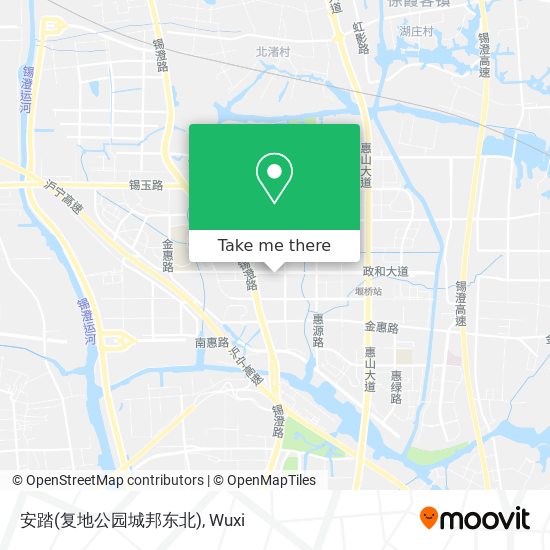 安踏(复地公园城邦东北) map