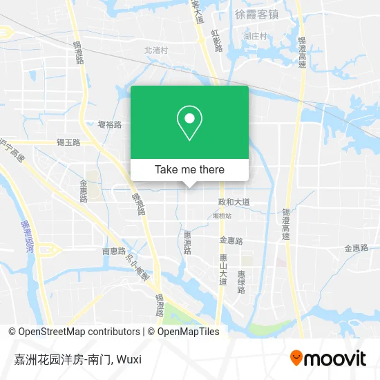 嘉洲花园洋房-南门 map