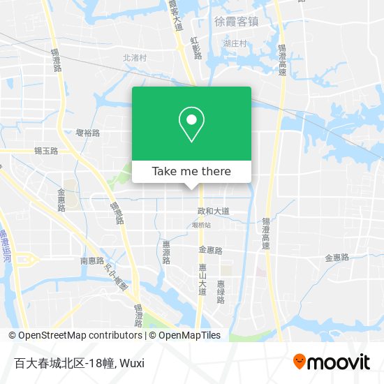 百大春城北区-18幢 map