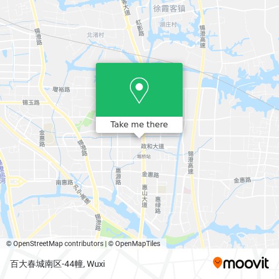 百大春城南区-44幢 map