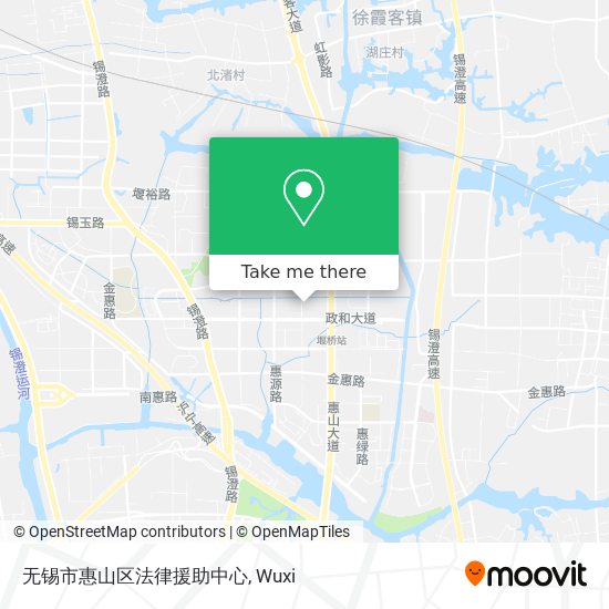 无锡市惠山区法律援助中心 map