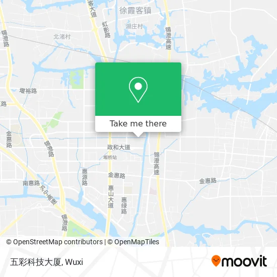 五彩科技大厦 map