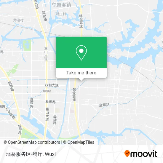 堰桥服务区-餐厅 map