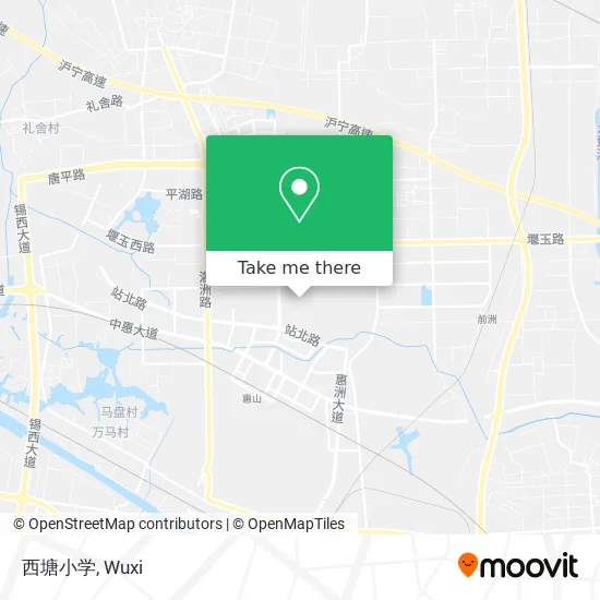 西塘小学 map