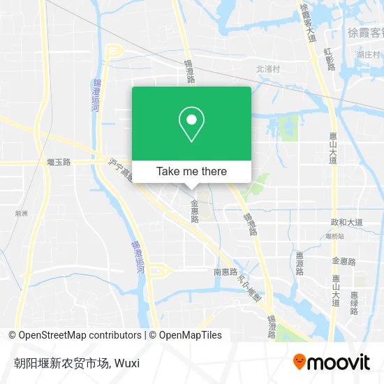 朝阳堰新农贸市场 map