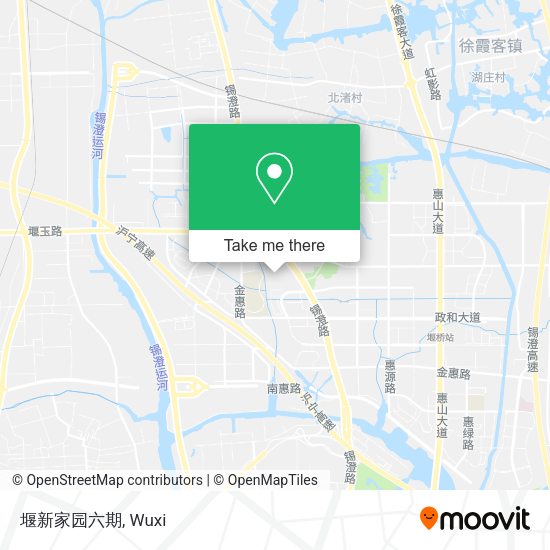 堰新家园六期 map