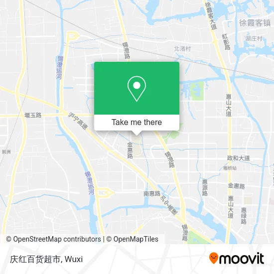 庆红百货超市 map