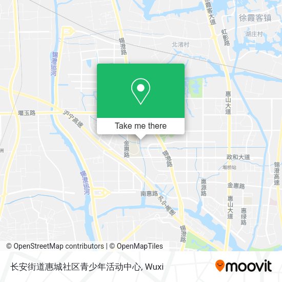 长安街道惠城社区青少年活动中心 map