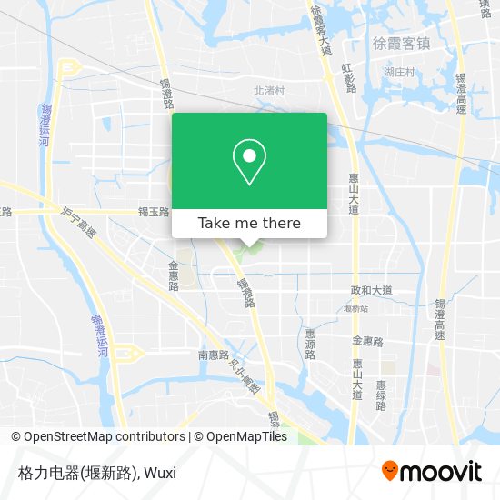 格力电器(堰新路) map