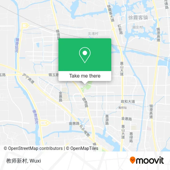 教师新村 map
