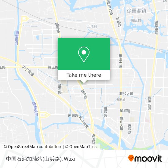 中国石油加油站(山浜路) map