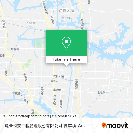 建业恒安工程管理股份有限公司-停车场 map