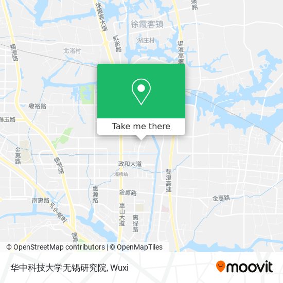 华中科技大学无锡研究院 map