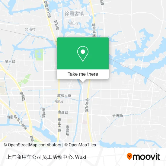 上汽商用车公司员工活动中心 map
