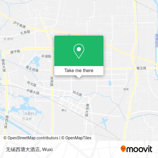 无锡西塘大酒店 map