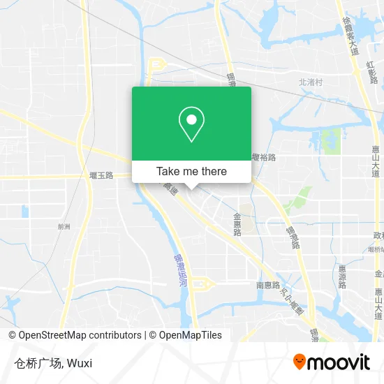 仓桥广场 map