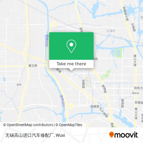 无锡高山进口汽车修配厂 map
