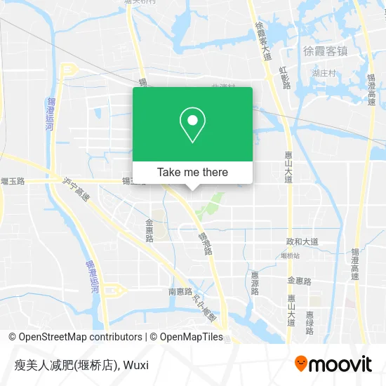 瘦美人减肥(堰桥店) map