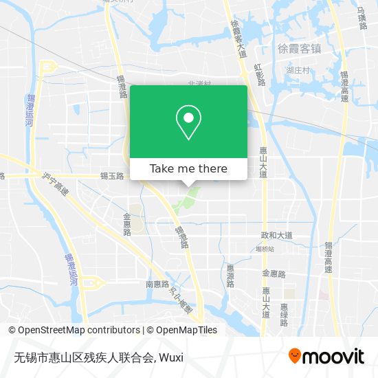 无锡市惠山区残疾人联合会 map