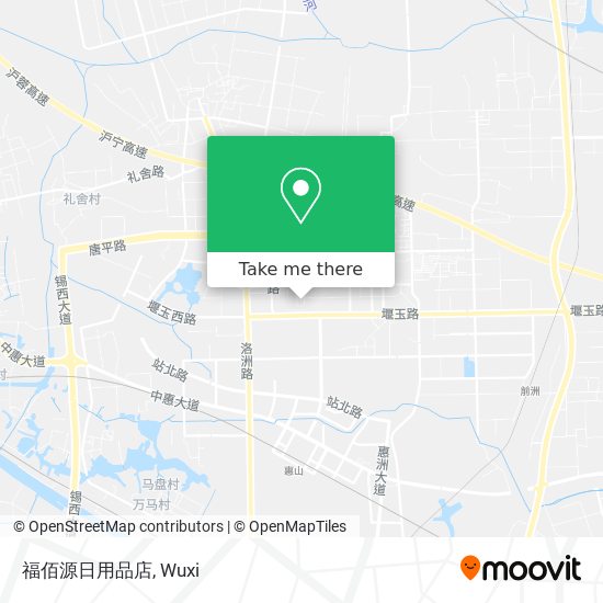福佰源日用品店 map