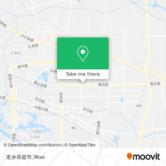 老乡亲超市 map