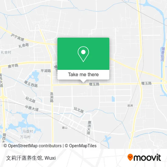 文莉汗蒸养生馆 map