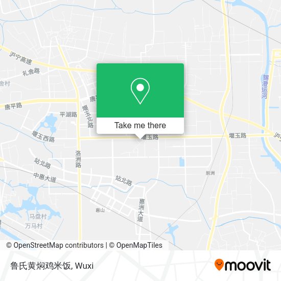 鲁氏黄焖鸡米饭 map