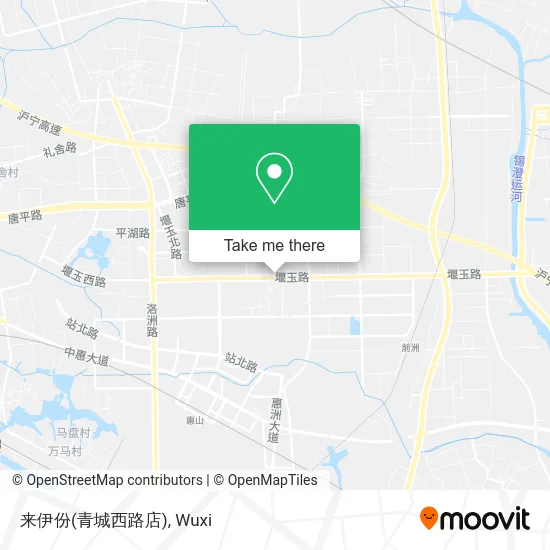 来伊份(青城西路店) map