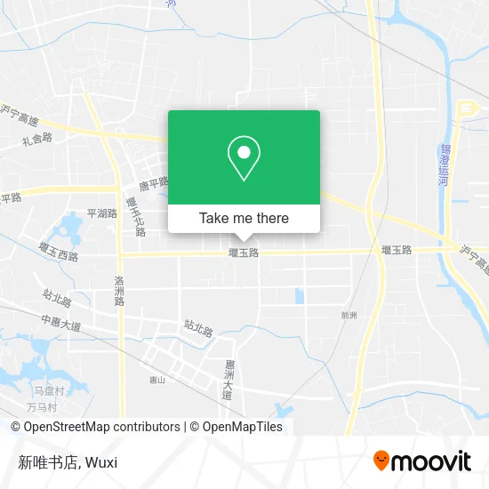 新唯书店 map