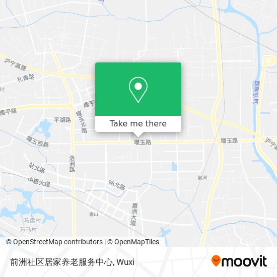 前洲社区居家养老服务中心 map