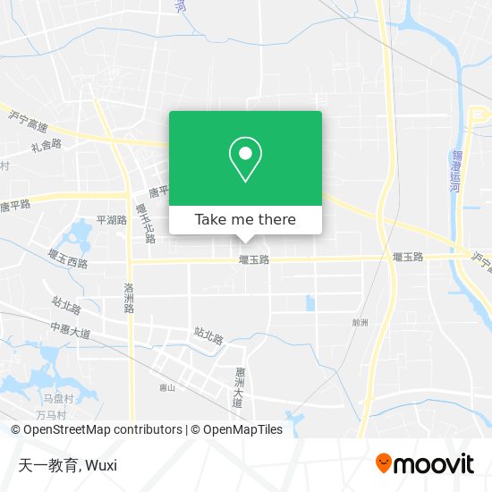 天一教育 map