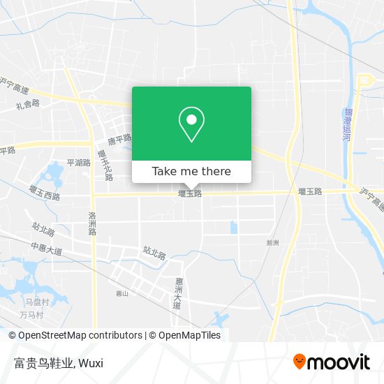 富贵鸟鞋业 map